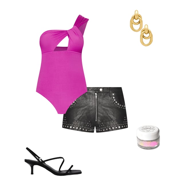 4th bundle featuring 4 items which compliment Jimena One Shoulder Bodysuit