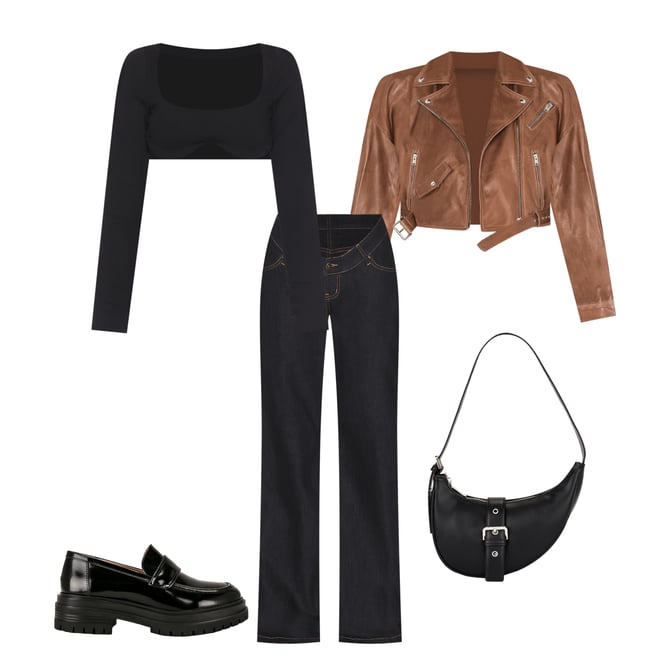 4th bundle featuring 4 items which compliment Sweetheart Crop Top