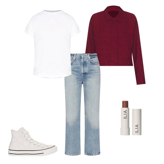 2nd bundle featuring 4 items which compliment Fitted Cap Sleeve Tee