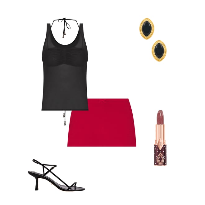 1st bundle featuring 4 items which compliment Knit Mini Skort