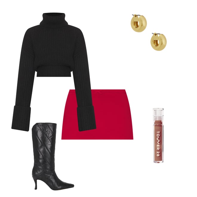 2nd bundle featuring 4 items which compliment Knit Mini Skort