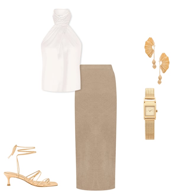 2nd bundle featuring 4 items which compliment x REVOLVE Lexley Maxi Skirt
