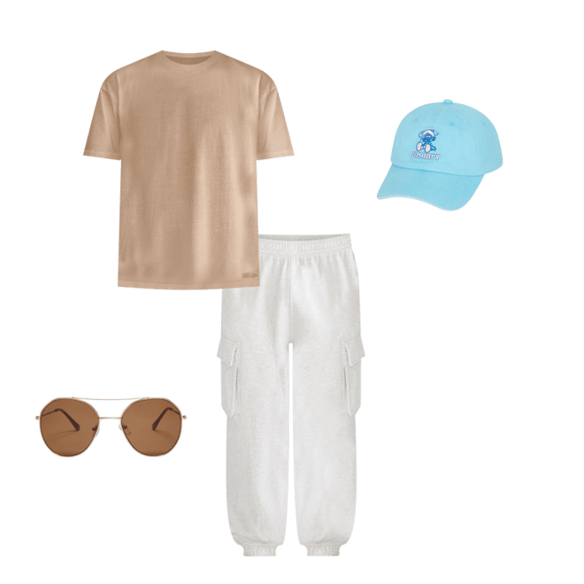 Essentials Washed Cargo Joggers