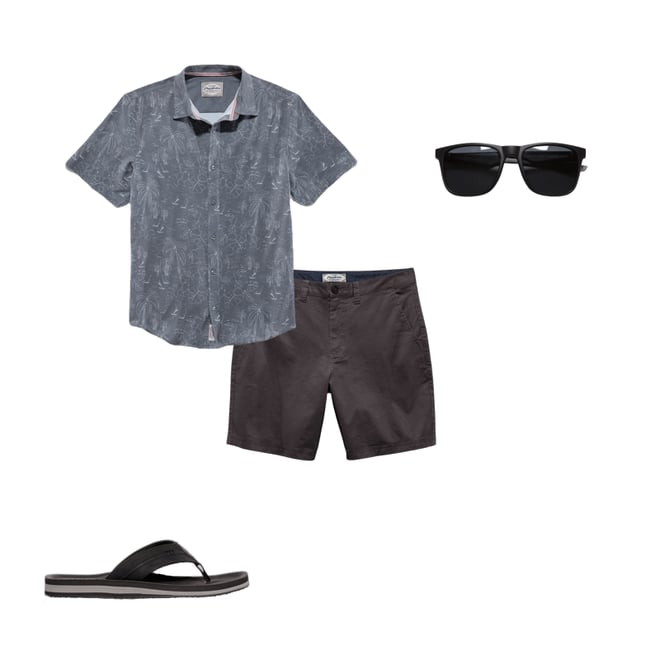 2nd bundle featuring 3 items which compliment  Memphis Stretch Shorts - Charcoal