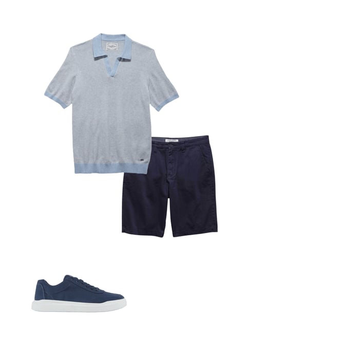 2nd bundle featuring 2 items which compliment  Memphis Stretch Shorts - Navy