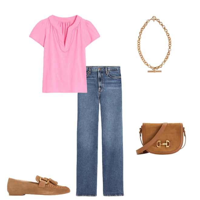 1st bundle featuring 4 items which compliment Ava Short Sleeve Top