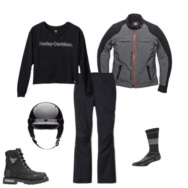 バイクウェア・装備 HARLEYDAVIDSON OZELLO MESH RIDING JACKET Harley-Davidson® Women's Ozello Mesh Riding Functional