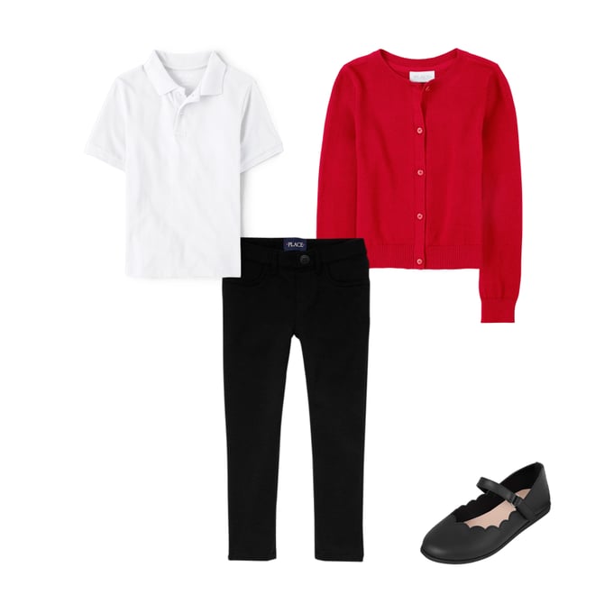 2nd bundle featuring 3 items which compliment Girls Uniform Ponte Knit Pull On Jeggings