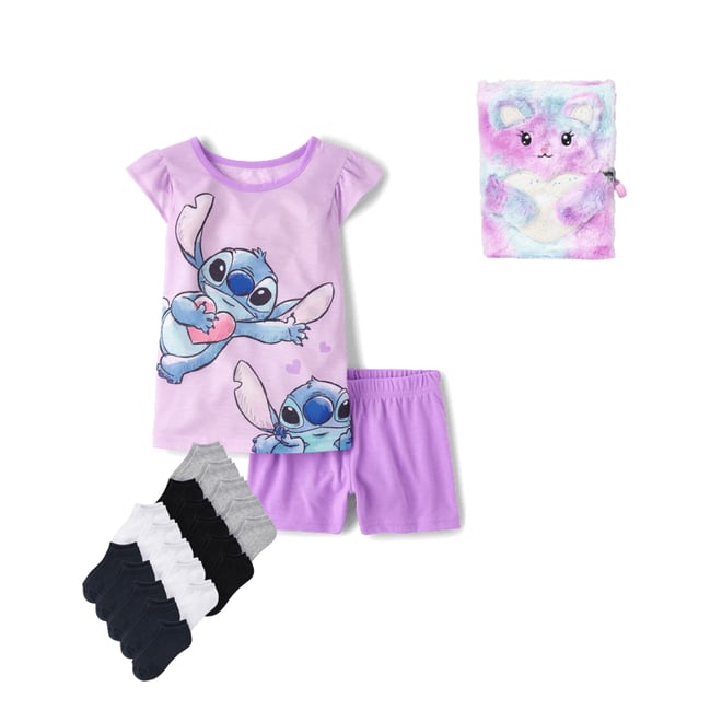 3rd bundle featuring 2 items which compliment Girls Lilo And Stitch Pajamas