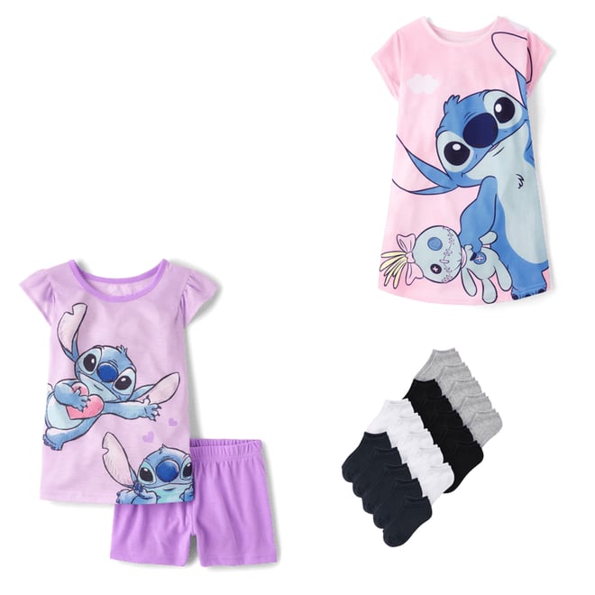 2nd bundle featuring 2 items which compliment Girls Lilo And Stitch Pajamas