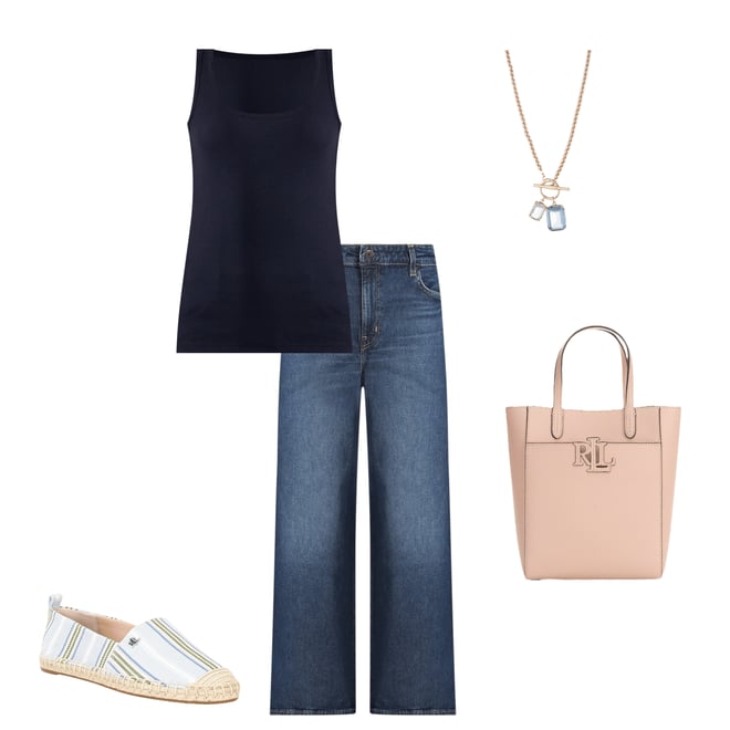 【Lauren Ralph Lauren】Small Cameryn Tote Bag♪♪ Lauren Ralph Lauren Small Cameryn Tote Bag | Black | FARFETCH