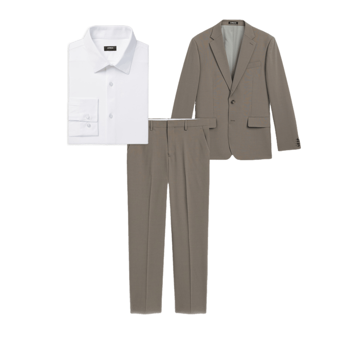 Extra Slim Stretch Modern Tech 1mx Dress Shirt