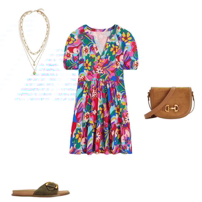 3rd bundle featuring 3 items which compliment Piper Short Jersey Dress
