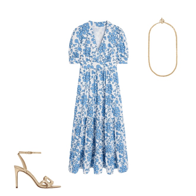 2nd bundle featuring 2 items which compliment Bella Puff Sleeve Maxi Dress-Ivory, Trailing Yarrow