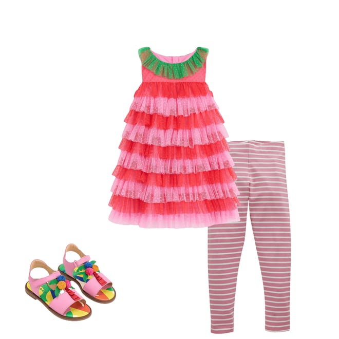 1st bundle featuring 2 items which compliment Strawberry Tulle Dress-Red/Pink