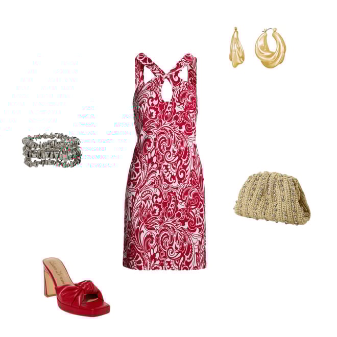 Beyond Travel Print Halter Dress Picnic Paisley