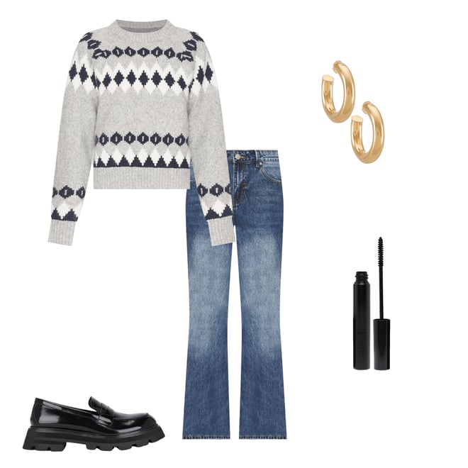 2nd bundle featuring 4 items which compliment Zena Fairisle Sweater