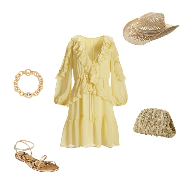 Sequin and Embroidered Trim Western Hat Natural