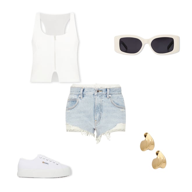 1st bundle featuring 4 items which compliment Prestyled Cutoff Short With Silk Boxer