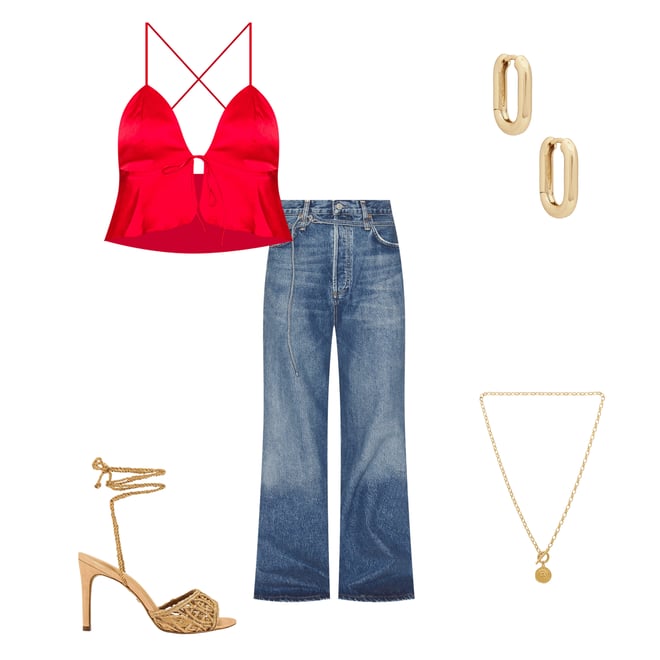 2nd bundle featuring 4 items which compliment Isla Satin Top