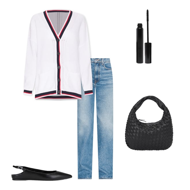 5th bundle featuring 4 items which compliment Sara Super High Rise Slim Straight