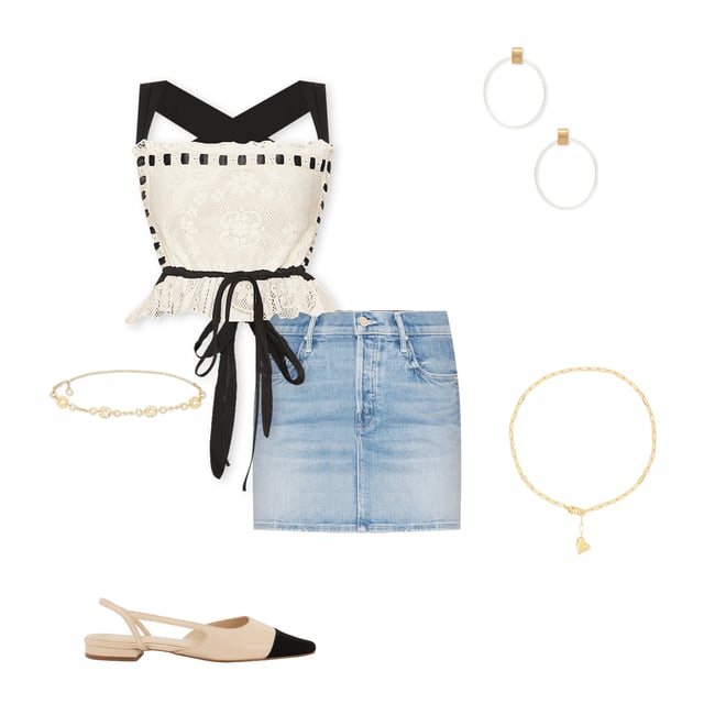 1st bundle featuring 5 items which compliment Dorit Flat