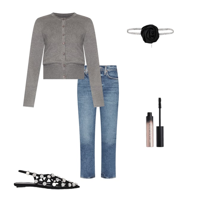 5th bundle featuring 4 items which compliment Grid Ballerina Flat