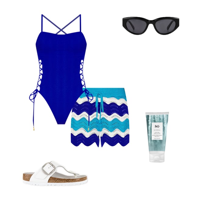 2nd bundle featuring 4 items which compliment Square Neck Laced Up One Piece