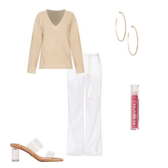 1st bundle featuring 4 items which compliment Toujours Mini V Neck Sweater