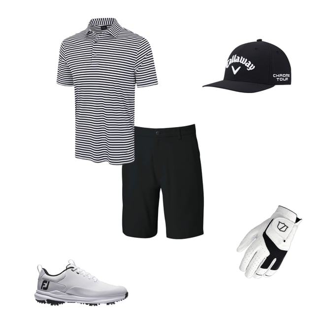 Scarpe Da Golf FootJoy Fj Tour Rival Uomo - Pelle Sintetica, Suola Gomma, Ammortizzazione EVA - Foto 2