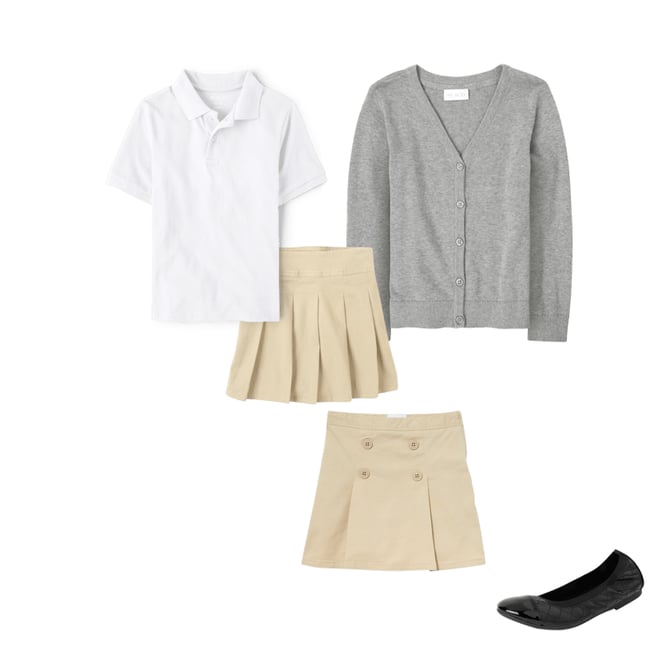 5th bundle featuring 3 items which compliment Girls Quilted Ballet Flats