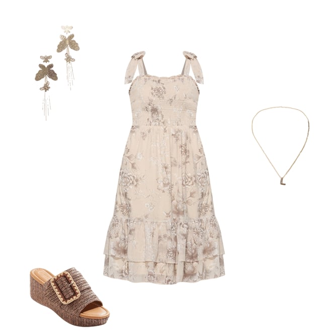  Cato Fashions | Cato Plus Size Contour Smocked Floral Dress