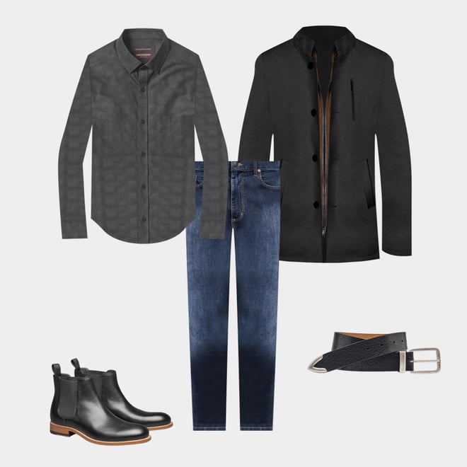 5th bundle featuring 4 items which compliment Upton Car Coat