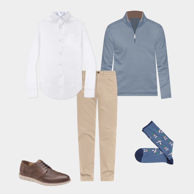 1st bundle featuring 4 items which compliment Five-Pocket Pants