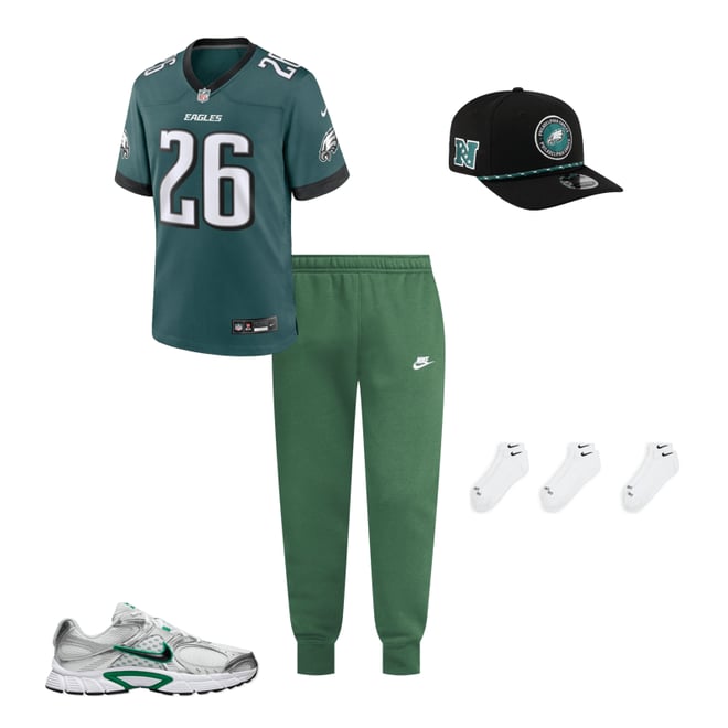 NFL Eagles Barkley 26 ジャージ XL Nike Men's Philadelphia Eagles Saquon Barkley #26 Sport Teal