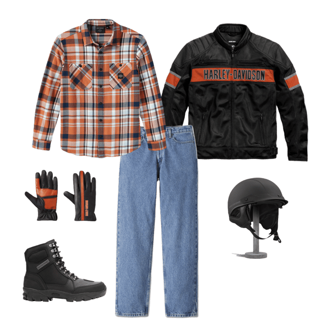 Eagle Plaid Long Sleeve Shirt | Harley-Davidson USA
