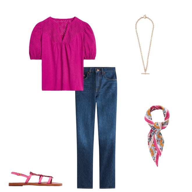 1st bundle featuring 4 items which compliment Dolly Broderie Top