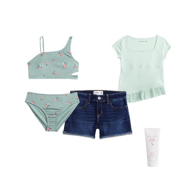low rise midi shorts