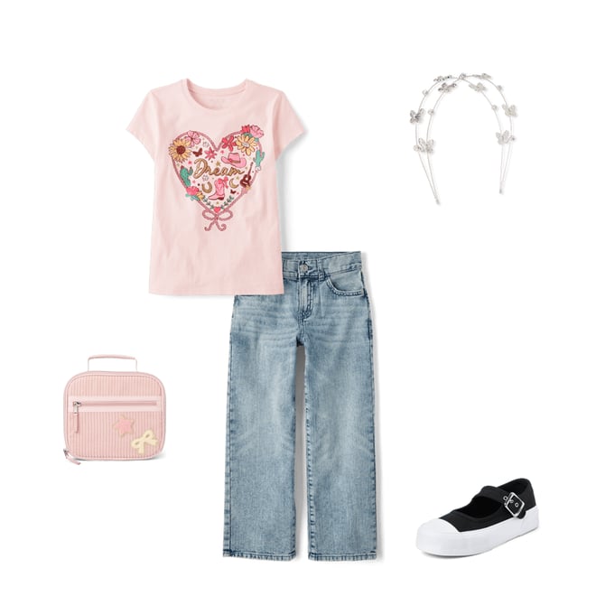 8th bundle featuring 4 items which compliment Girls Platform Mary Jane Sneakers