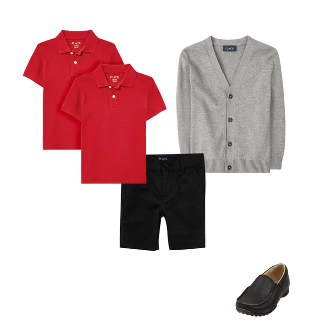10th bundle featuring 3 items which compliment Boys V Neck Cardigan