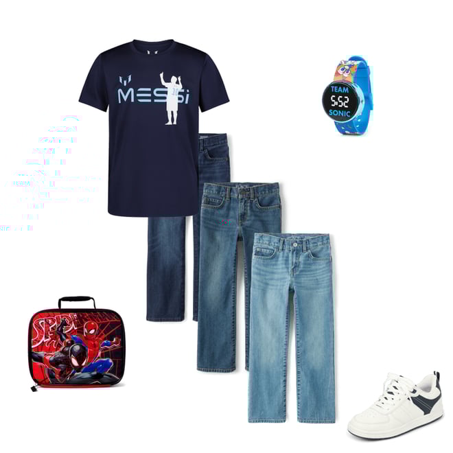 5th bundle featuring 4 items which compliment Boys Bootcut Jeans 3-Pack