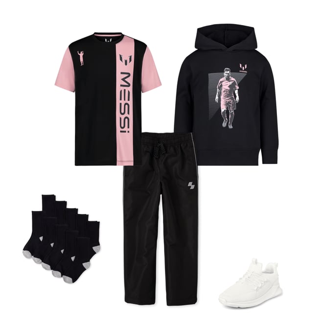 1st bundle featuring 4 items which compliment Boys Wind Pants
