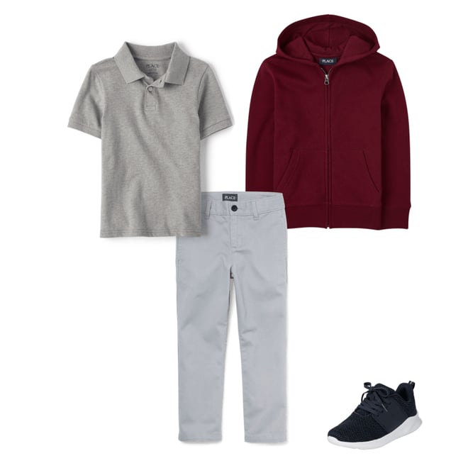 4th bundle featuring 3 items which compliment Kids Uniform Pique Polo