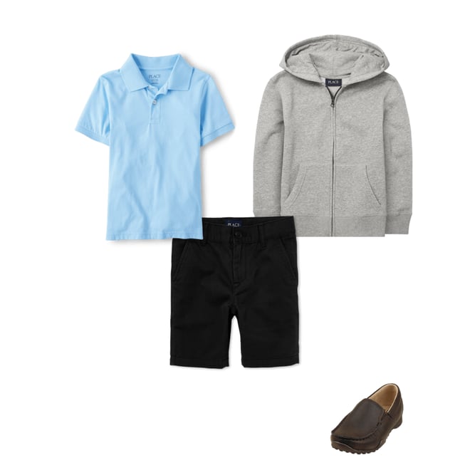 2nd bundle featuring 3 items which compliment Boys Uniform Stretch Chino Shorts - Husky