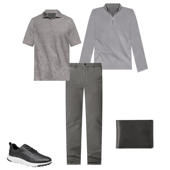 Big + Tall | Synrgy Performance Heather Dress Shirt | DXL