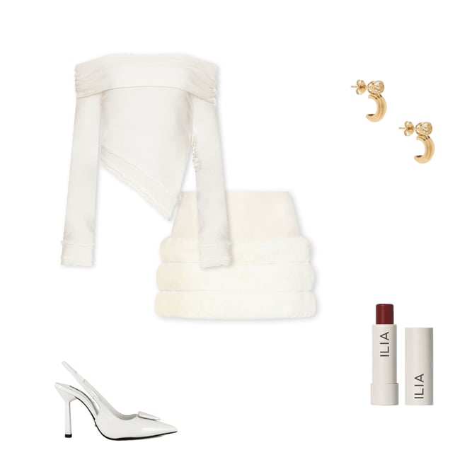 1st bundle featuring 4 items which compliment Soler Fold Over Knit Top