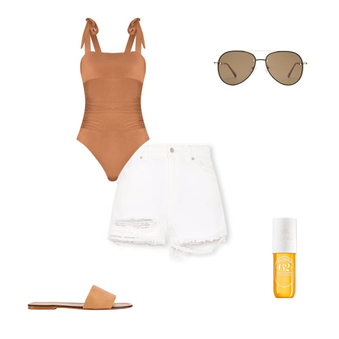 2nd bundle featuring 4 items which compliment Dusters Short Short in Layla White