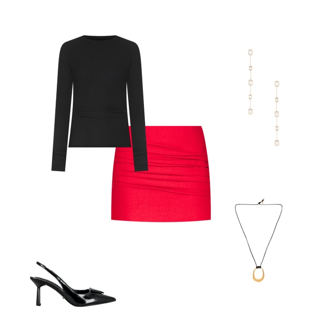 3rd bundle featuring 4 items which compliment Anthurium Skirt