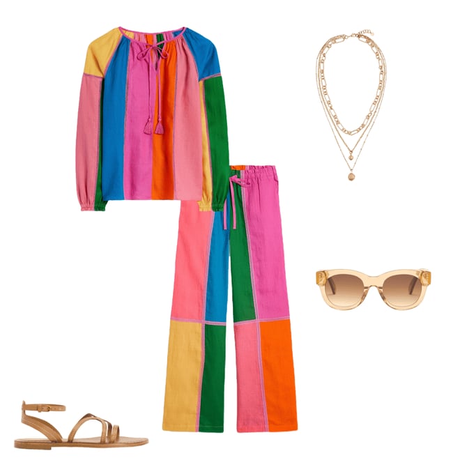 1st bundle featuring 4 items which compliment Islington Linen Trousers
