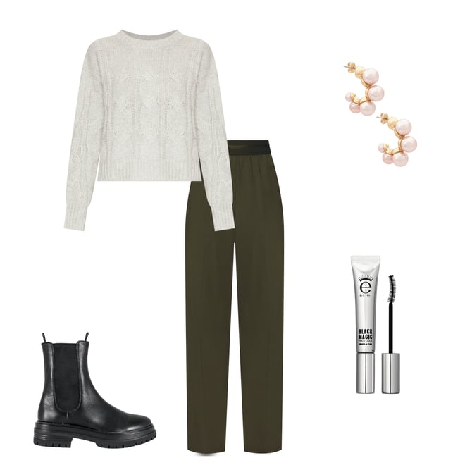 2nd bundle featuring 4 items which compliment Tristan Cashmere Sweater